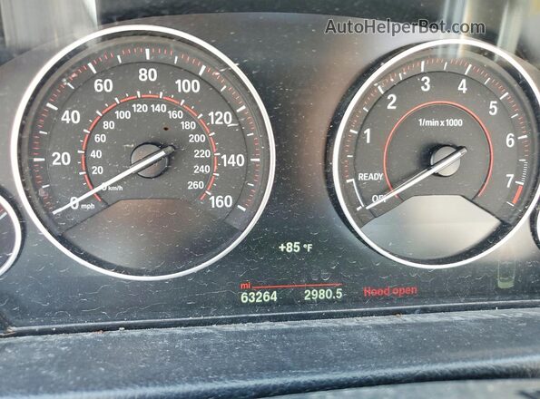 WBA3T3C56G5A41369 2016 BMW OTHER Black Вид щитка приладів