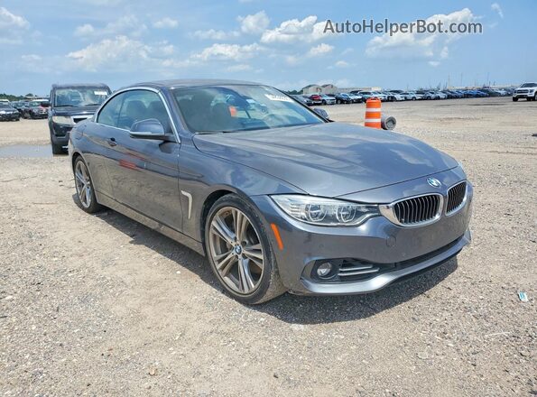 WBA3T3C56G5A41839 2016 BMW 4 SERIES Gray წინა მარჯვენა