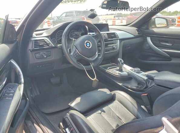 WBA3T3C56G5A41839 2016 BMW 4 SERIES Gray წინა პანელის ხედი