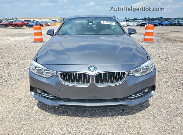 WBA3T3C56G5A41839 2016 BMW 4 SERIES Gray წინა ხედი