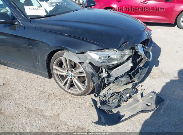 WBA3T3C59G5A42001 2016 BMW 4 SERIES Black Front interior view