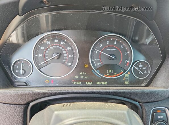 WBA3T7C59G5A37646 2016 BMW 7 SERIES White Вид щитка приладів