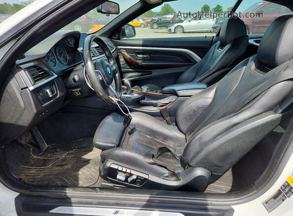 WBA3T7C59G5A37646 2016 BMW 7 SERIES White Вид салону спереду