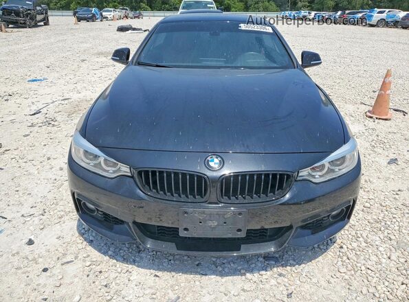 WBA3V7C52G5A28121 2016 BMW 4 SERIES Black Widok z przodu