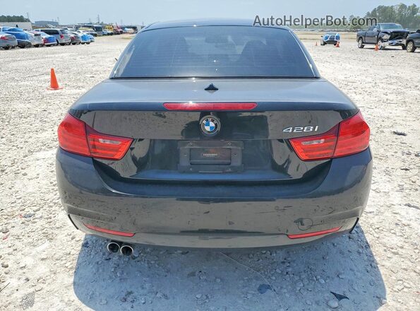 WBA3V7C52G5A28121 2016 BMW 4 SERIES Black Widok z tyłu