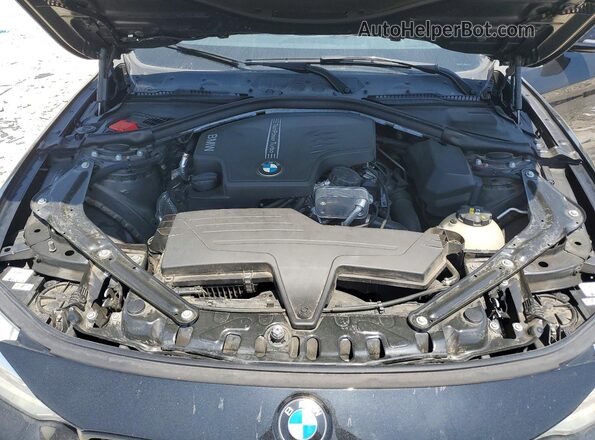 WBA3V7C52G5A28121 2016 BMW 4 SERIES Black Widok wnętrza z tyłu