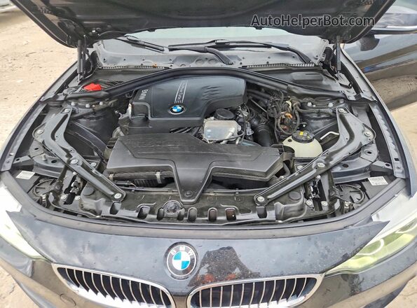 WBA3V7C53G5A26362 2016 BMW 4 SERIES Черный Вид задней части салона