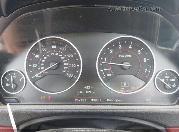 WBA3V7C55G5A26315 2016 BMW 4 SERIES White უკანა სავარძლების ხედი