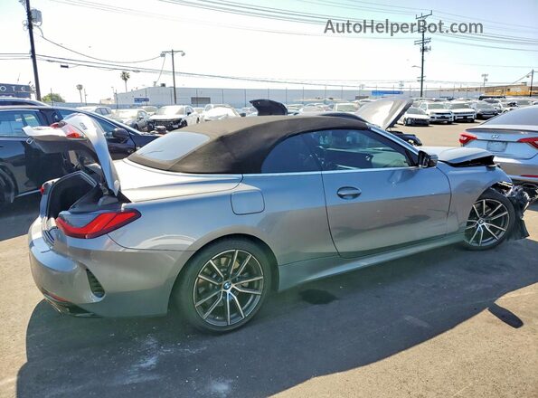 WBA43AT09RCR74014 2024 BMW 4 SERIES Gray უკანა მარჯვენა
