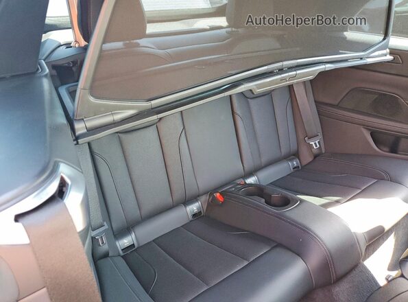 WBA43AT09RCR74014 2024 BMW 4 SERIES Gray უკანა სავარძლების ხედი