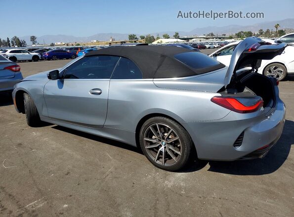 WBA43AT09RCR74014 2024 BMW 4 SERIES Gray უკანა მარცხენა