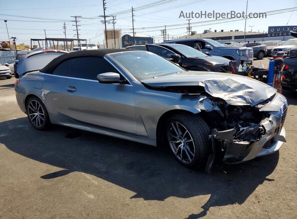 WBA43AT09RCR74014 2024 BMW 4 SERIES Gray წინა მარჯვენა