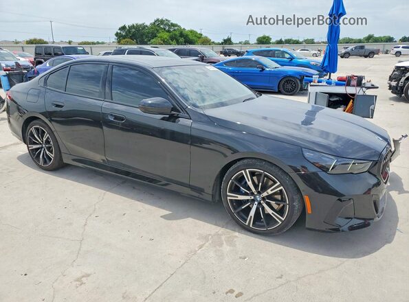 WBA43FJ01RCR12638 2024 BMW 5 SERIES Black Առջևի աջ