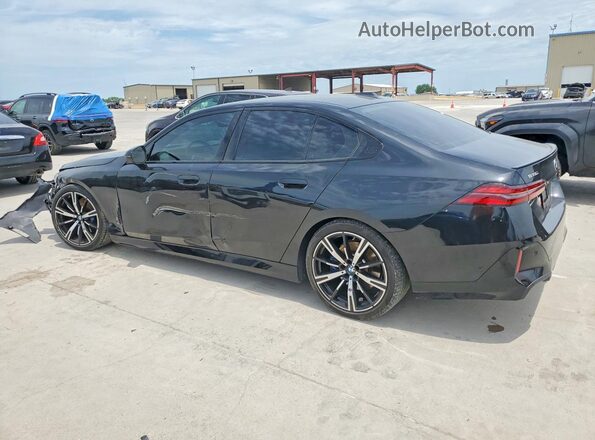 WBA43FJ01RCR12638 2024 BMW 5 SERIES Black Հետևի ձախ