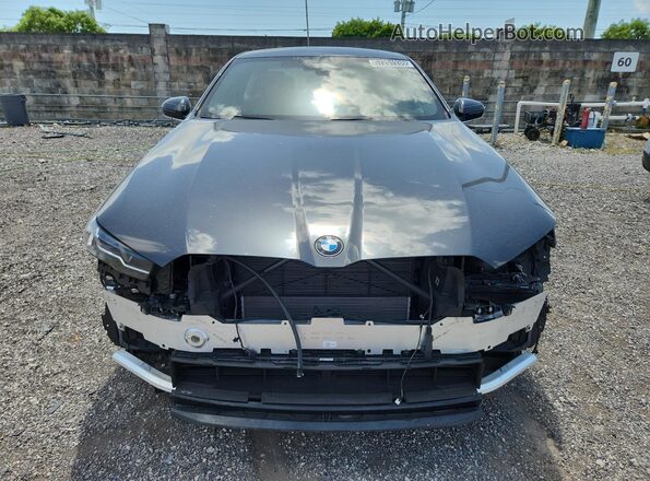 WBA43FJ01SCU59689 2025 BMW 5 SERIES Gray სალონის 360-გრადუსიანი ხედი