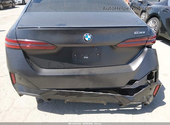 WBA43FJ01TCW22729 2026 BMW 5 SERIES Black Սալոնի 360 աստիճան տեսք