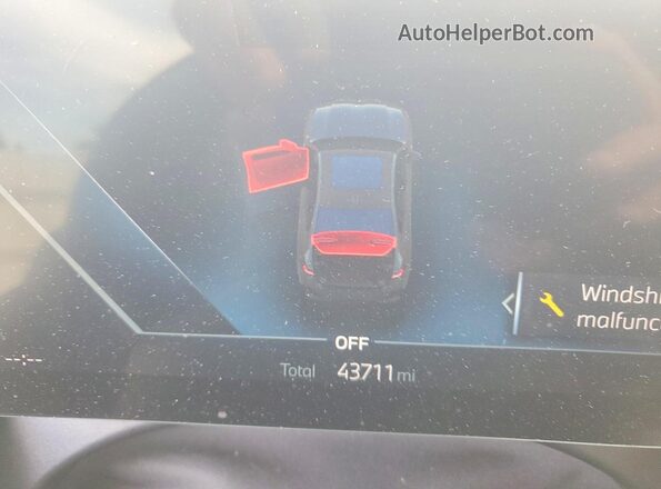 WBA43FJ07SCU32819 2025 BMW 5 SERIES Black Սարքավորումների վահանակի տեսք