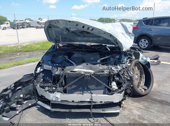 WBA43FJ0XSCU14332 2025 BMW 5 SERIES Серый Вид задней части салона