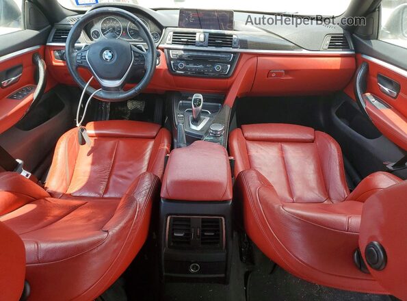 WBA4A9C51GG695212 2016 BMW 4 SERIES Белый Вид панели приборов