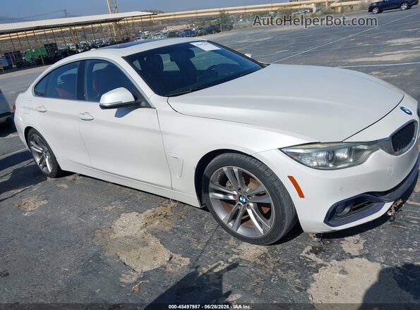 WBA4A9C52GG504834 2016 BMW 4 SERIES White უკანა სალონის ხედი