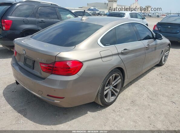 WBA4A9C56GG508613 2016 BMW 4 SERIES Brown Tył prawy