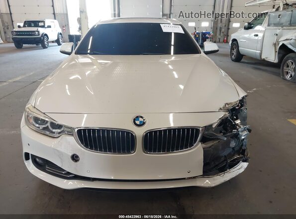 WBA4A9C57GGL88482 2016 BMW 4 SERIES White უკანა სალონის ხედი