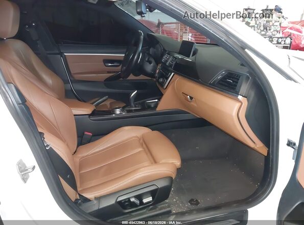 WBA4A9C57GGL88482 2016 BMW 4 SERIES White წინა სალონის ხედი