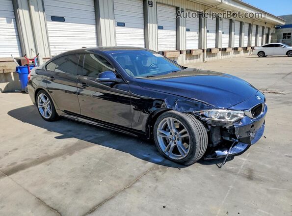 WBA4B3C53GG344165 2016 BMW 4 SERIES Blue წინა მარჯვენა