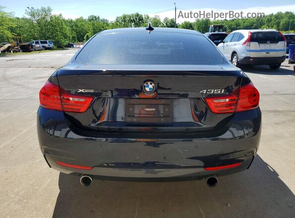 WBA4B3C53GG344165 2016 BMW 4 SERIES Blue უკანა ხედი