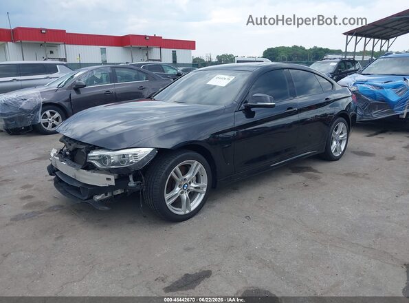 WBA4B3C53GG528344 2016 BMW 4 SERIES Black Przód lewy