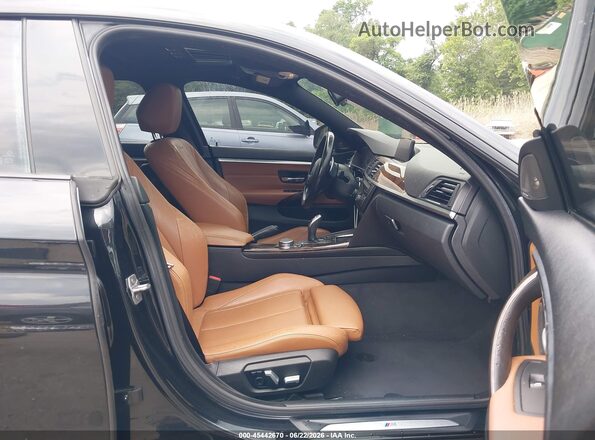 WBA4B3C53GG528344 2016 BMW 4 SERIES Black Widok wnętrza z przodu