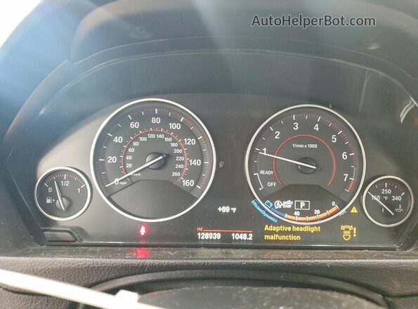 WBA4C9C53GG136920 2016 BMW 4 SERIES Gray Widok zestawu wskaźników