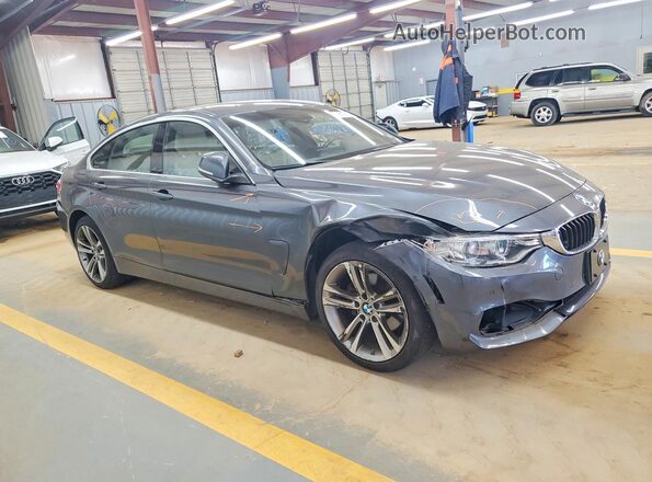 WBA4C9C53GG136920 2016 BMW 4 SERIES Gray Przód prawy