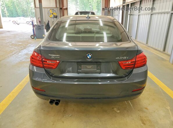 WBA4C9C53GG136920 2016 BMW 4 SERIES Gray Widok z tyłu