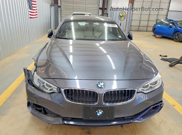 WBA4C9C53GG136920 2016 BMW 4 SERIES Gray Widok z przodu