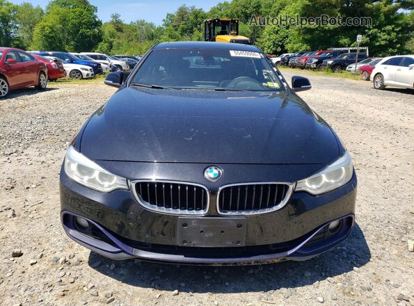 WBA4C9C58GG137657 2016 BMW 4 SERIES Black Front view