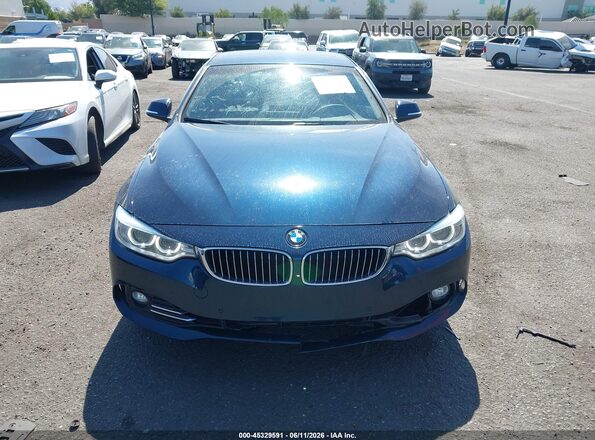 WBA4F7C32HG787872 2017 BMW 4 SERIES Dark Blue Instrument cluster view
