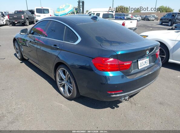 WBA4F7C32HG787872 2017 BMW 4 SERIES Dark Blue Rear left