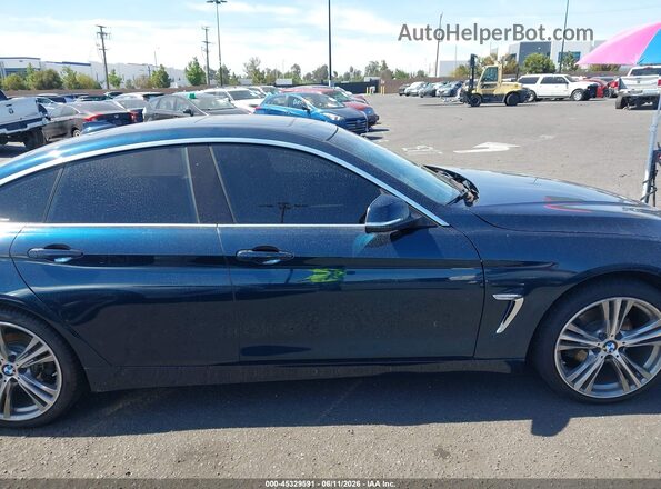 WBA4F7C32HG787872 2017 BMW 4 SERIES Dark Blue Rear interior view