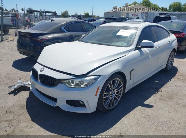 WBA4F7C51HG786228 2017 BMW 4 SERIES Белый Передняя левая четверть