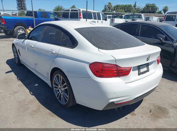 WBA4F7C51HG786228 2017 BMW 4 SERIES Белый Задняя левая четверть