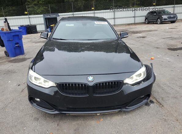 WBA4F7C53HG786912 2017 BMW 4 SERIES Black Front view