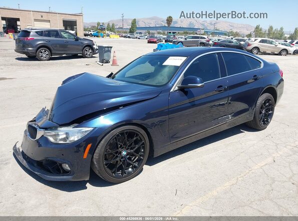WBA4F9C38HG813306 2017 BMW 7 SERIES Blue 