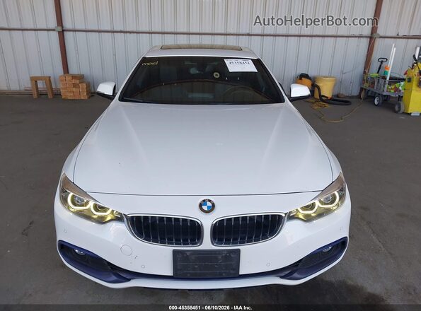 WBA4J1C52KBM16096 2019 BMW 4 SERIES White Вид задньої частини салону