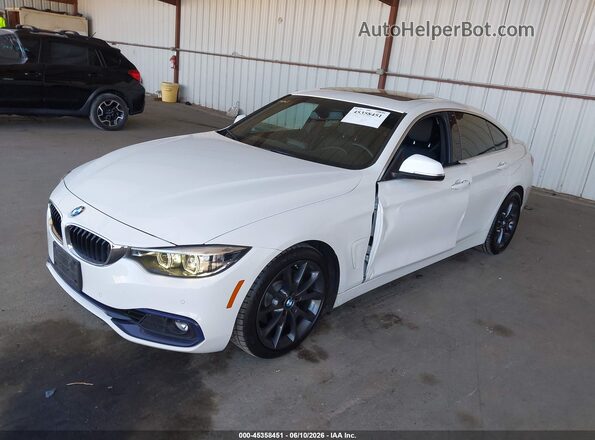 WBA4J1C52KBM16096 2019 BMW 4 SERIES White Передня ліва чверть