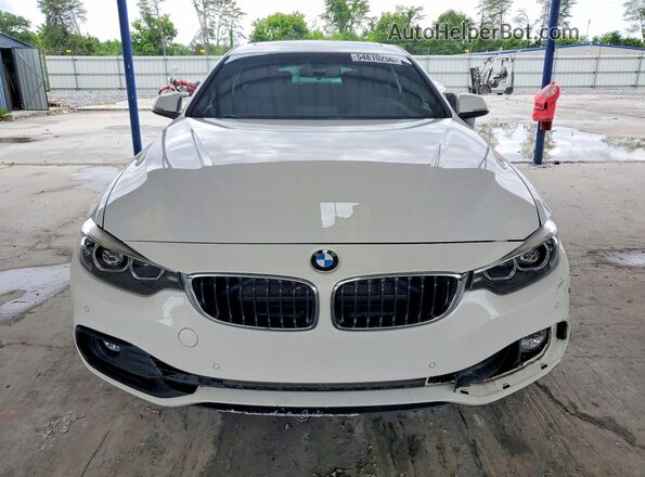 WBA4J1C53KBM16205 2019 BMW 4 SERIES White Դիմացի տեսք