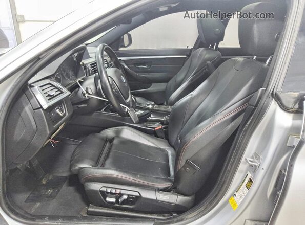 WBA4J1C55KBM14892 2019 BMW 4 SERIES Silver Vista interior delantera