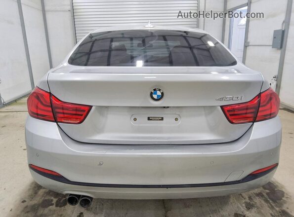 WBA4J1C55KBM14892 2019 BMW 4 SERIES Silver Vista trasera