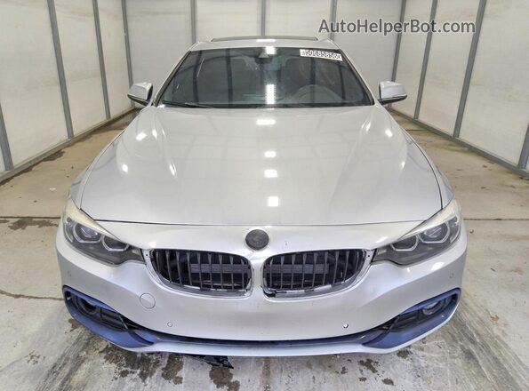 WBA4J1C55KBM14892 2019 BMW 4 SERIES Silver Vista frontal