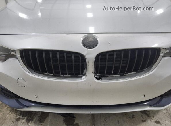 WBA4J1C55KBM14892 2019 BMW 4 SERIES Silver Vista de la etiqueta del VIN